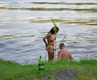 Порно видео голые девки на зимней рыбалке