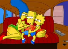 Симпсоны барт лиза и мартш порно